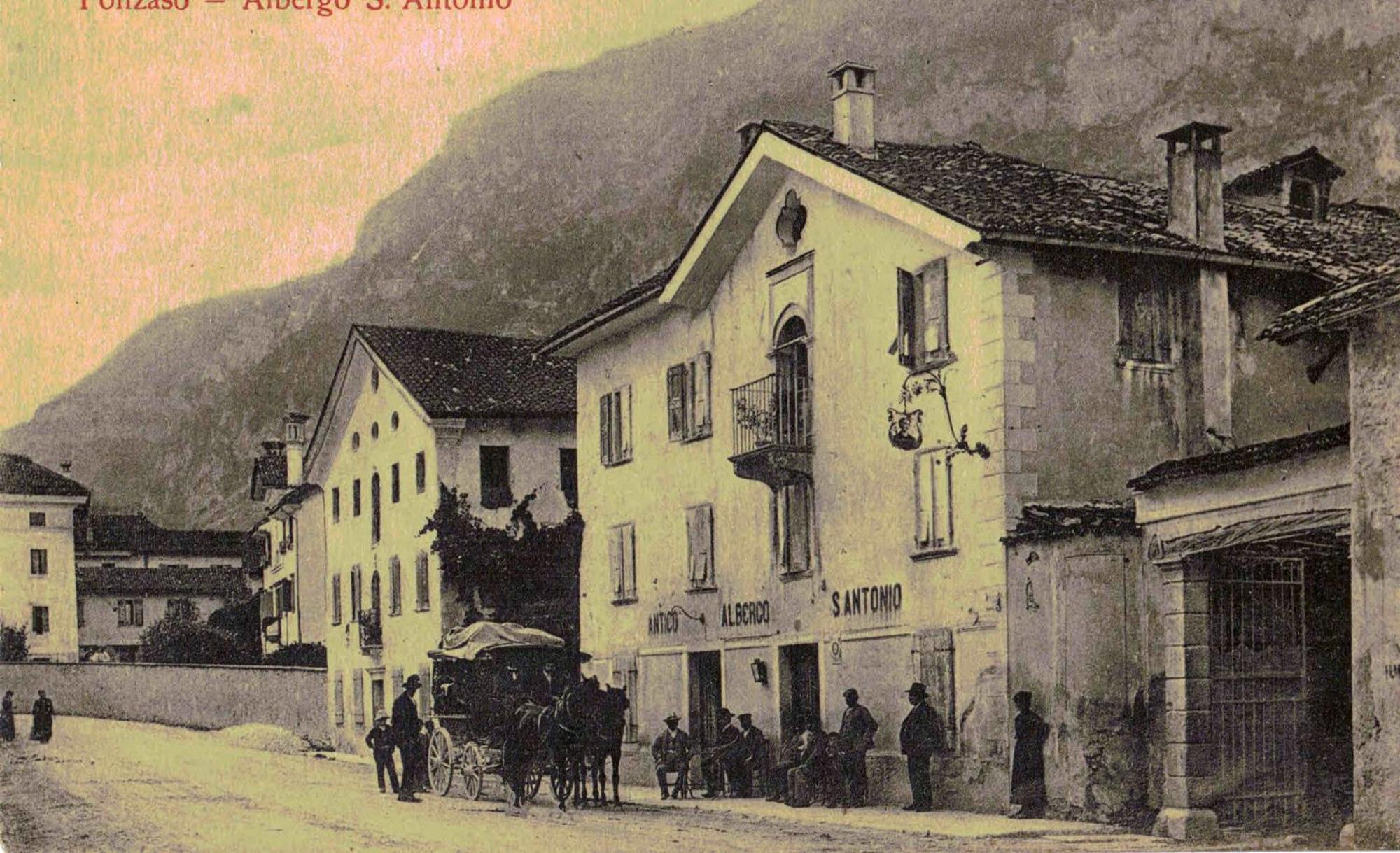 Fonzaso Antico Albergo Sant'Antonio מראה חיצוני תמונה